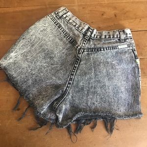 Vintage 80’s SASSON denim shorts dark made in USA